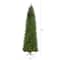 9ft. Unlit Slim Green Mountain Pine Artificial Christmas Tree